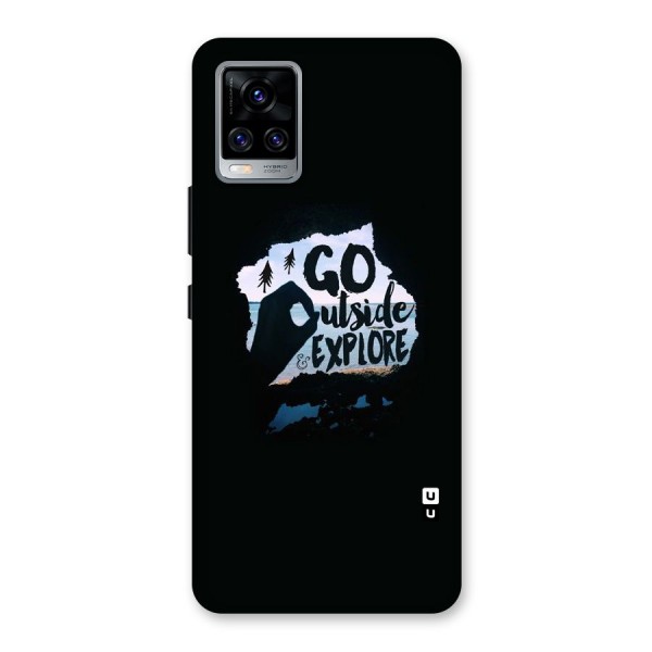 Go Outside Back Case for Vivo V20 Pro