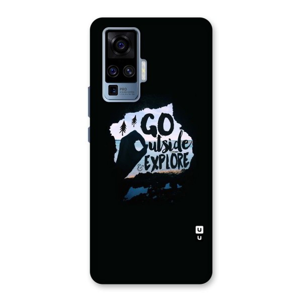 Go Outside Back Case for Vivo X50 Pro