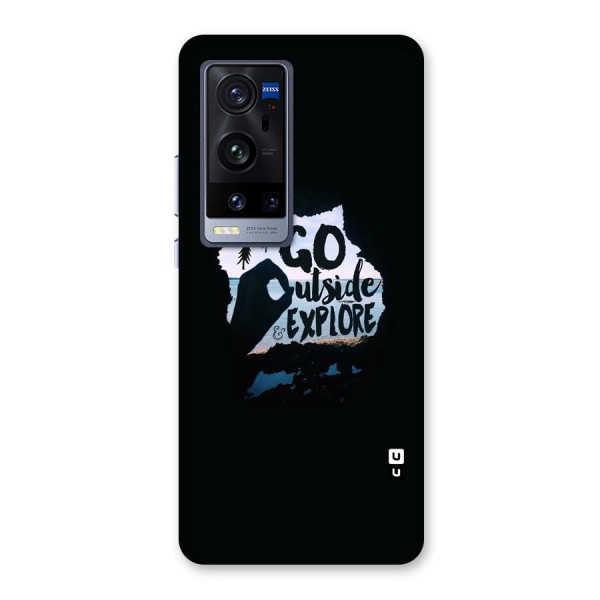 Go Outside Back Case for Vivo X60 Pro Plus