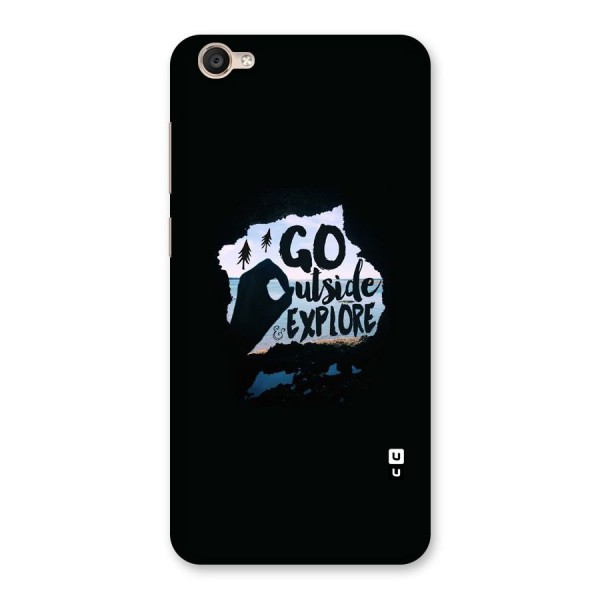 Go Outside Back Case for Vivo Y55s