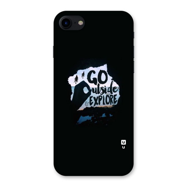 Go Outside Back Case for iPhone SE 2020