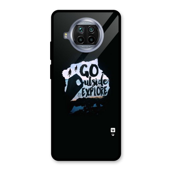 Go Outside Glass Back Case for Mi 10i