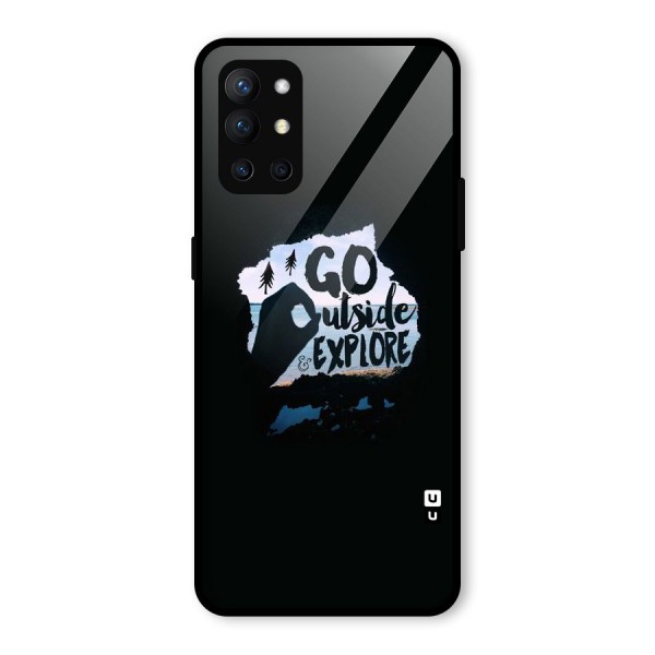 Go Outside Glass Back Case for OnePlus 9R