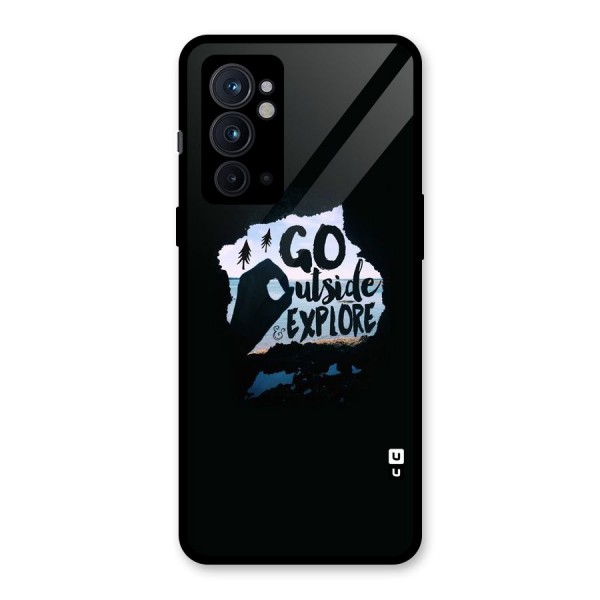 Go Outside Glass Back Case for OnePlus 9RT 5G