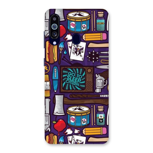 Go To Sleep Back Case for Galaxy A60