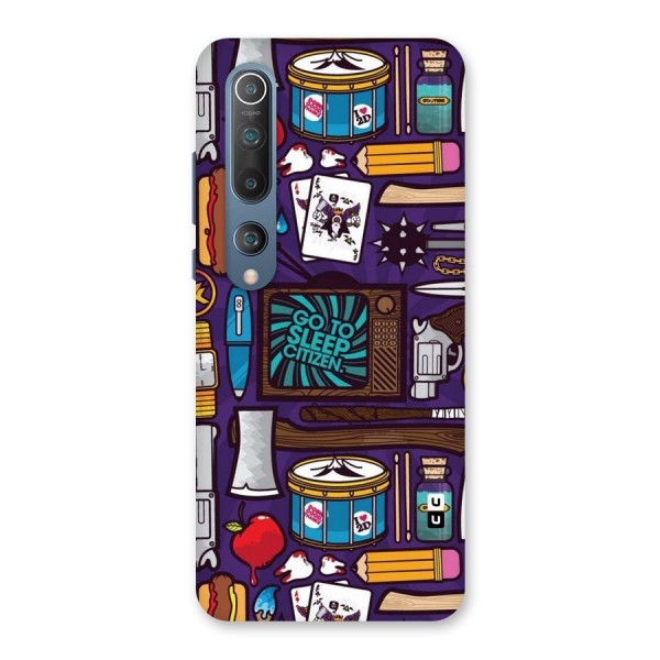 Go To Sleep Back Case for Mi 10