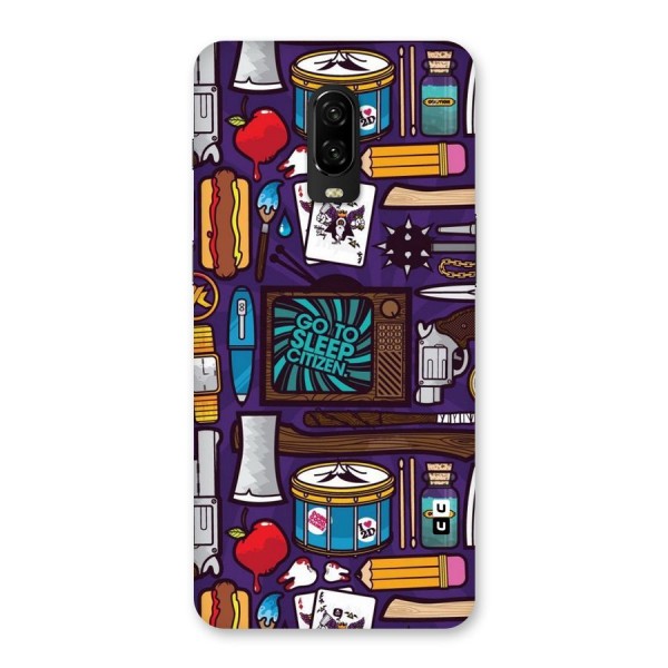 Go To Sleep Back Case for OnePlus 6T