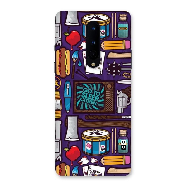 Go To Sleep Back Case for OnePlus 8