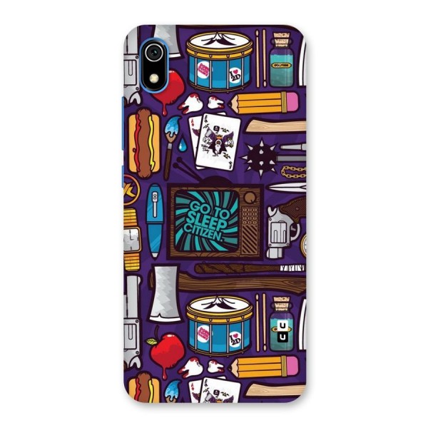 Go To Sleep Back Case for Redmi 7A