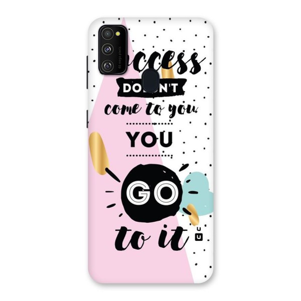 Go To Success Back Case for Galaxy M21