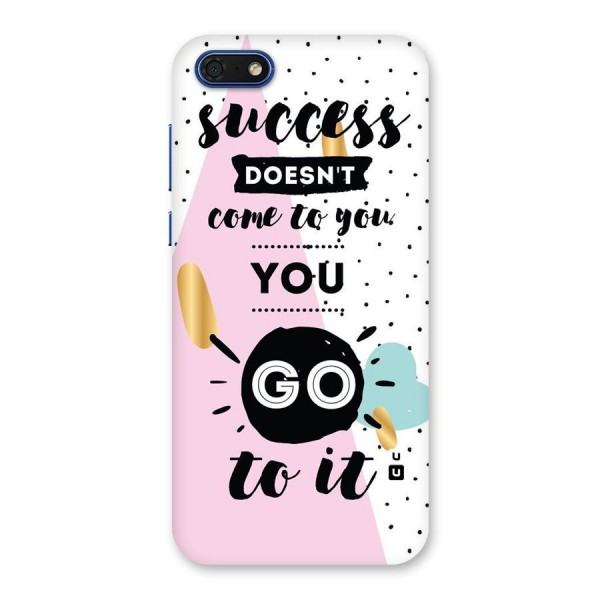 Go To Success Back Case for Honor 7s