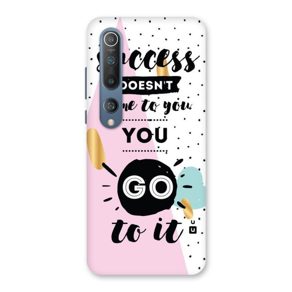 Go To Success Back Case for Mi 10