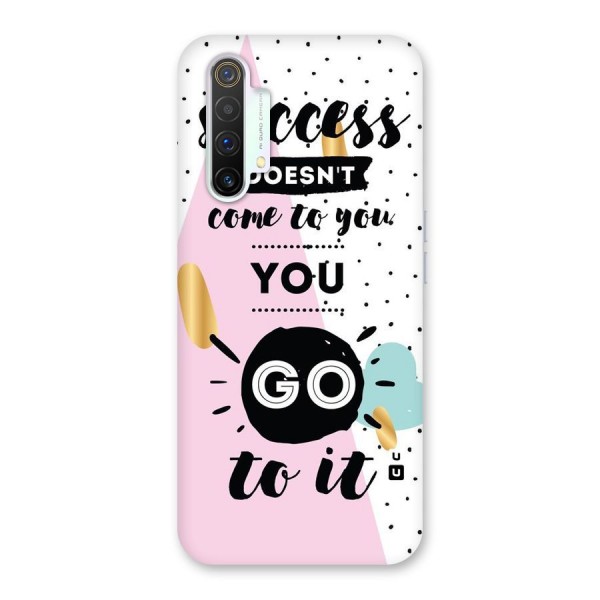 Go To Success Back Case for Realme X3 SuperZoom