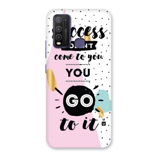 Go To Success Back Case for Vivo Y30