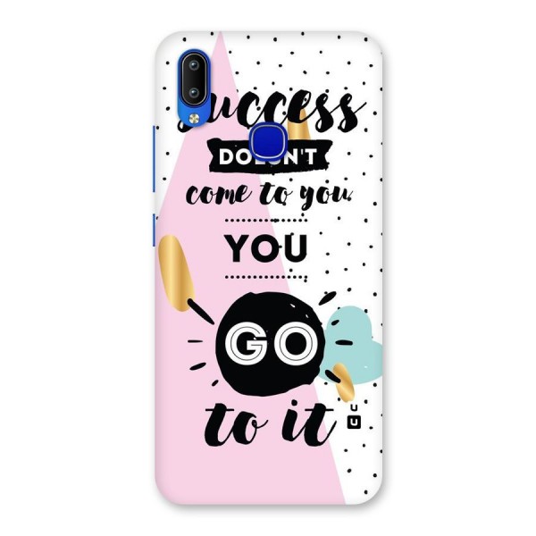 Go To Success Back Case for Vivo Y91