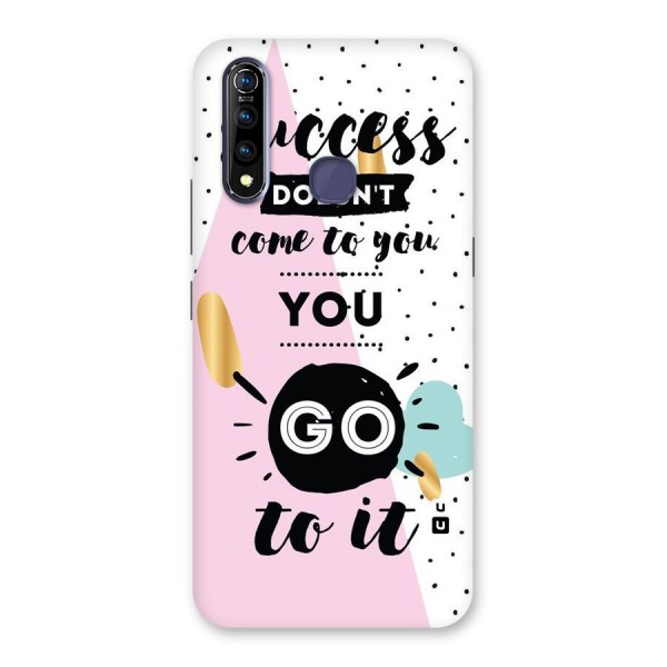 Go To Success Back Case for Vivo Z1 Pro