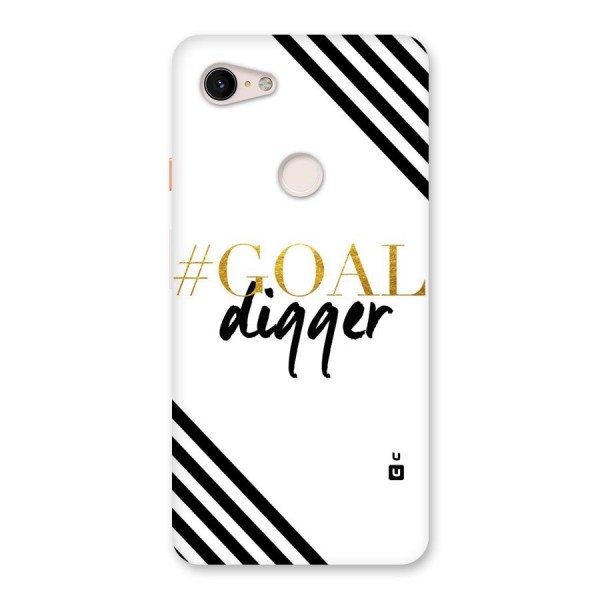 Goal Digger Back Case for Google Pixel 3 XL