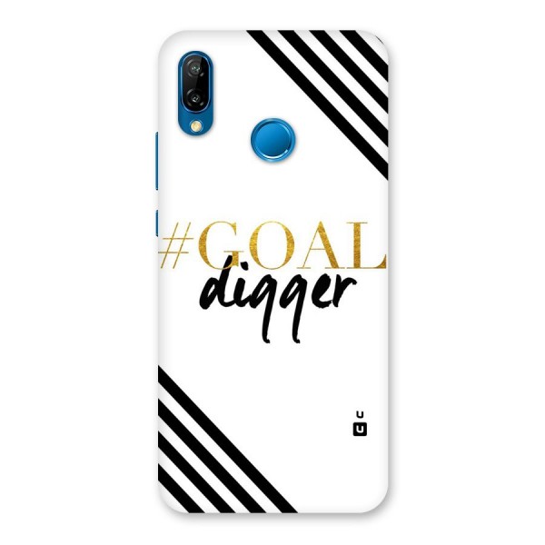 Goal Digger Back Case for Huawei P20 Lite