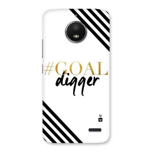 Goal Digger Back Case for Moto E4