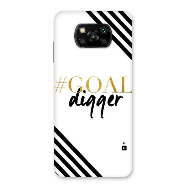 Goal Digger Back Case for Poco X3