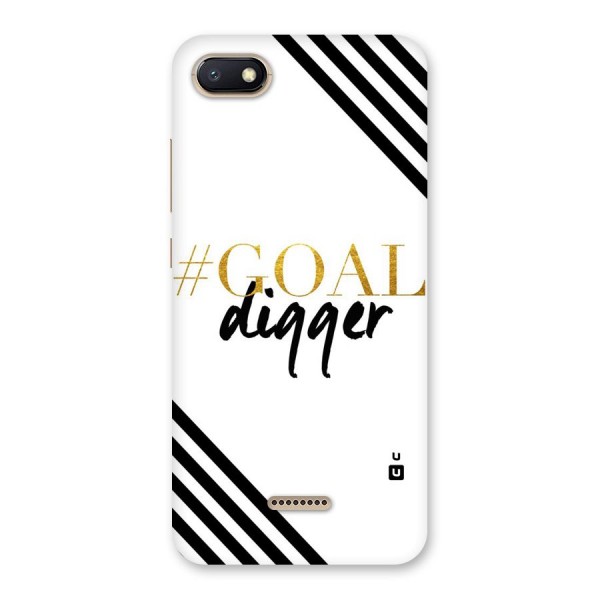 Goal Digger Back Case for Redmi 6A