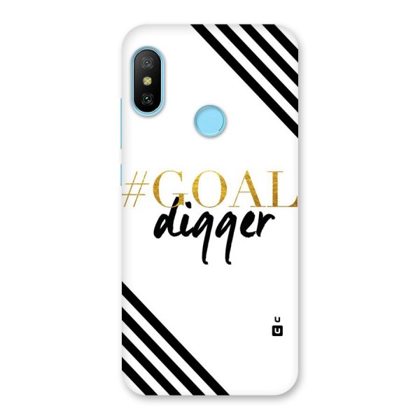 Goal Digger Back Case for Redmi 6 Pro