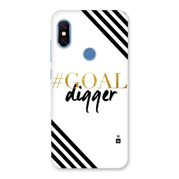 Goal Digger Back Case for Redmi Note 6 Pro