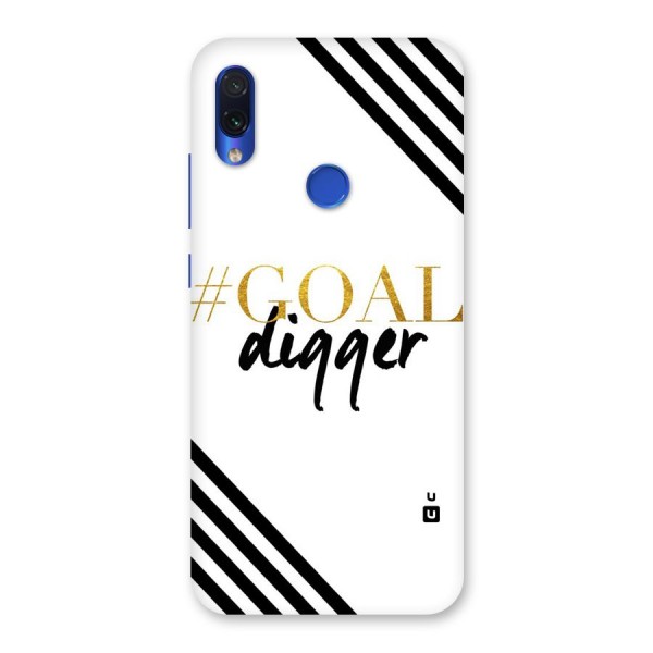 Goal Digger Back Case for Redmi Note 7