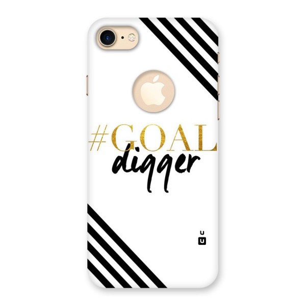 Goal Digger Back Case for iPhone 8 Logo Cut