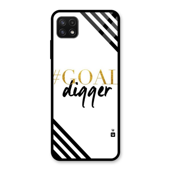 Goal Digger Glass Back Case for Galaxy A22 5G