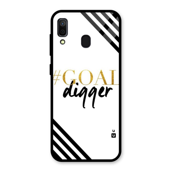 Goal Digger Glass Back Case for Galaxy A30