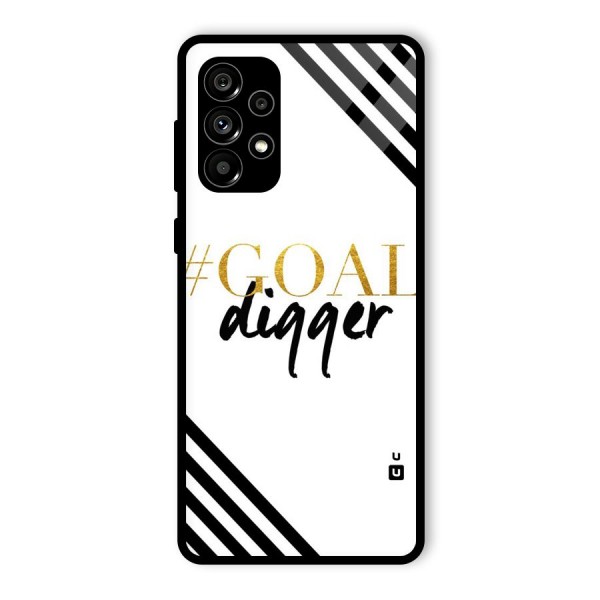 Goal Digger Glass Back Case for Galaxy A73 5G