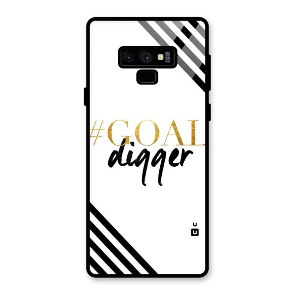 Goal Digger Glass Back Case for Galaxy Note 9