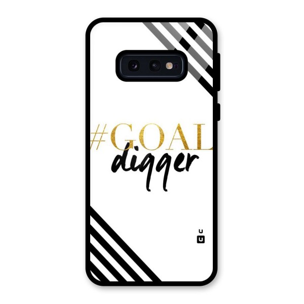 Goal Digger Glass Back Case for Galaxy S10e