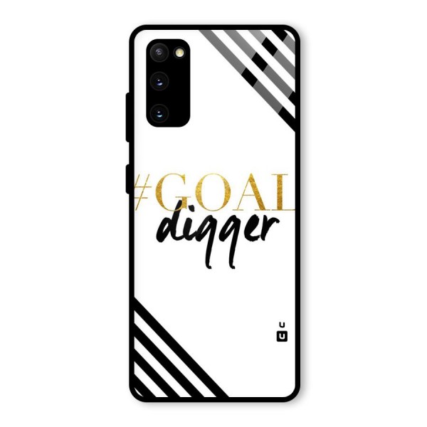 Goal Digger Glass Back Case for Galaxy S20 FE