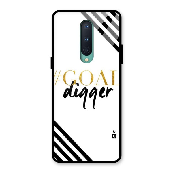 Goal Digger Glass Back Case for OnePlus 8