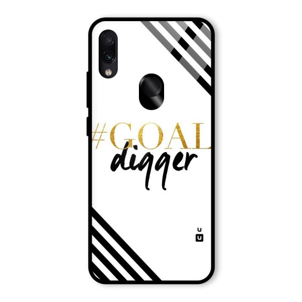 Goal Digger Glass Back Case for Redmi Note 7S