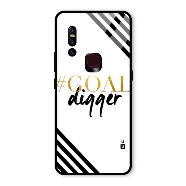 Goal Digger Glass Back Case for Vivo V15