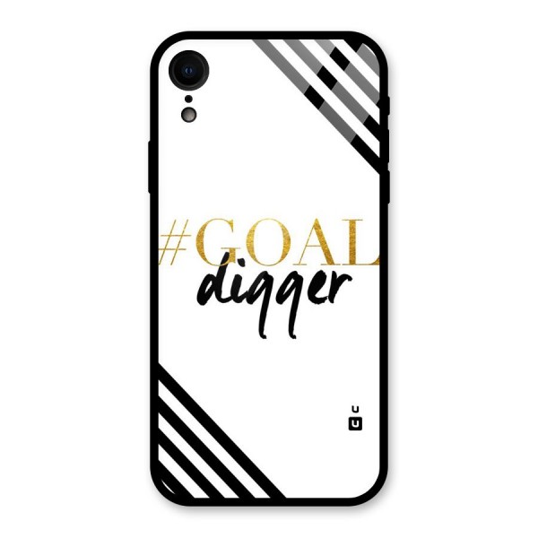 Goal Digger Glass Back Case for XR