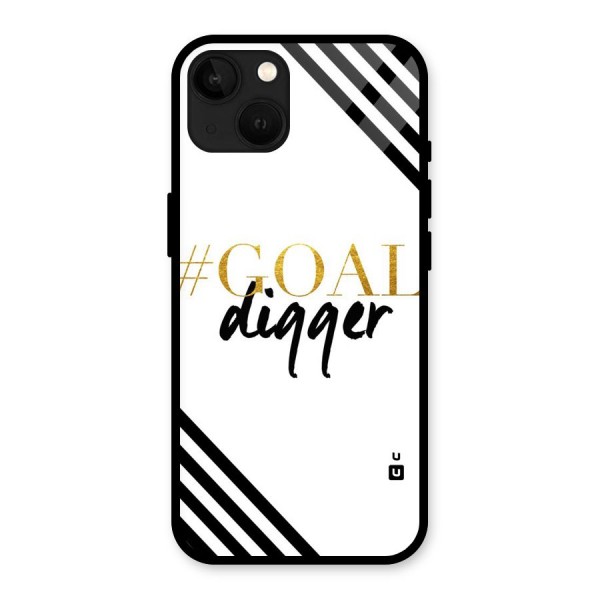 Goal Digger Glass Back Case for iPhone 13