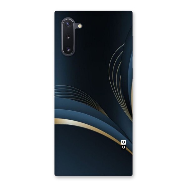 Gold Blue Beauty Back Case for Galaxy Note 10