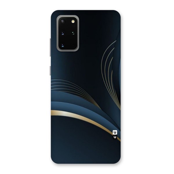 Gold Blue Beauty Back Case for Galaxy S20 Plus