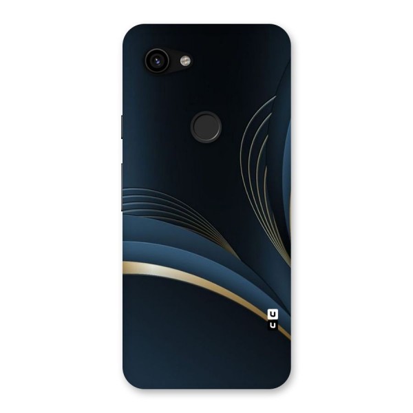 Gold Blue Beauty Back Case for Google Pixel 3a