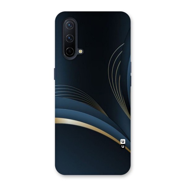 Gold Blue Beauty Back Case for OnePlus Nord CE 5G