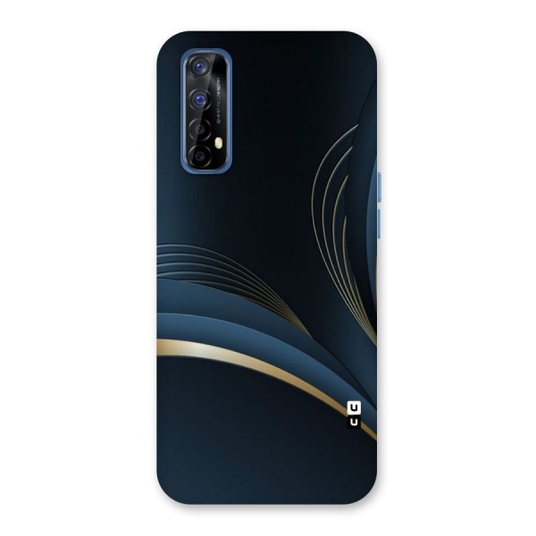 Gold Blue Beauty Back Case for Realme 7