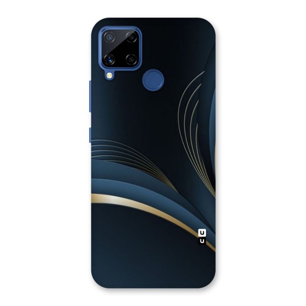 Gold Blue Beauty Back Case for Realme C12