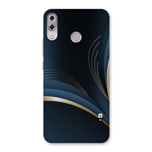 Gold Blue Beauty Back Case for Zenfone 5Z