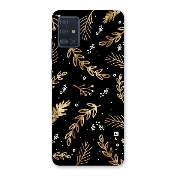 Gold Palm Leaves Back Case for Galaxy A51