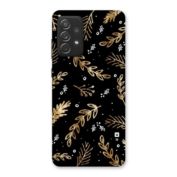 Gold Palm Leaves Back Case for Galaxy A72