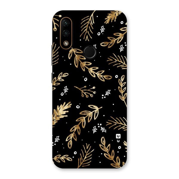 Gold Palm Leaves Back Case for Lenovo A6 Note